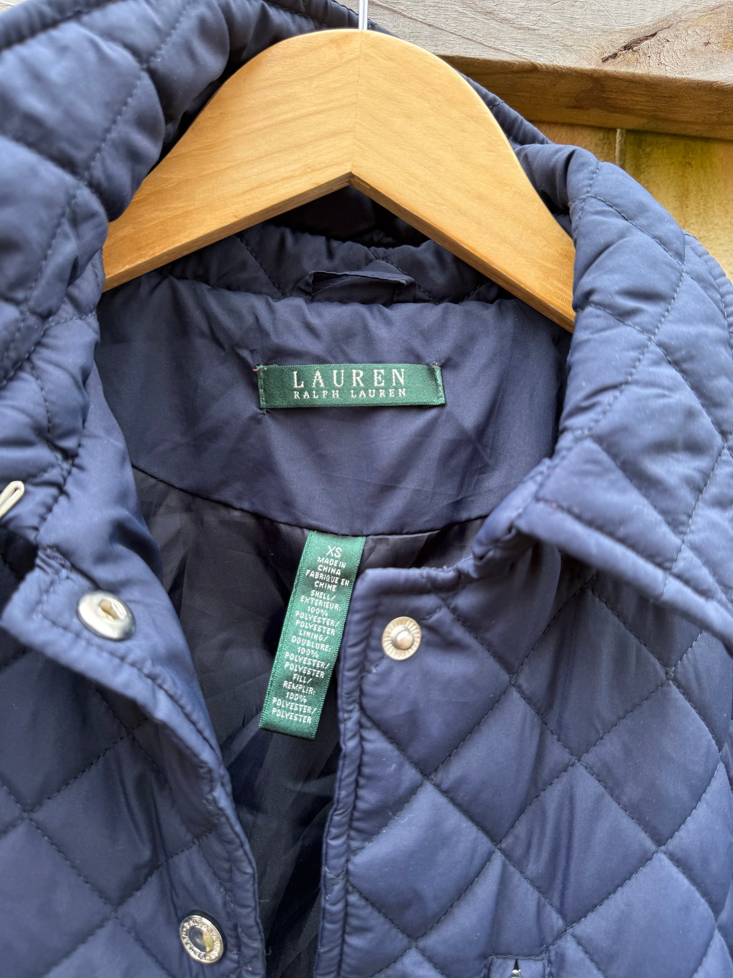Vintage Lauren Ralph Lauren Quilted Jacket – Navy