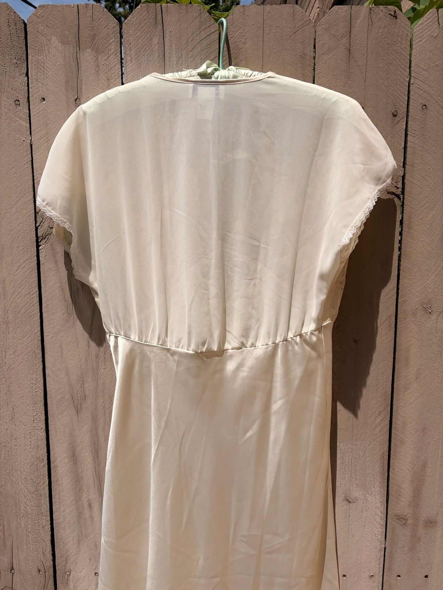 Natori Lace Slip Vintage Natori Silk Lace Slip Dress