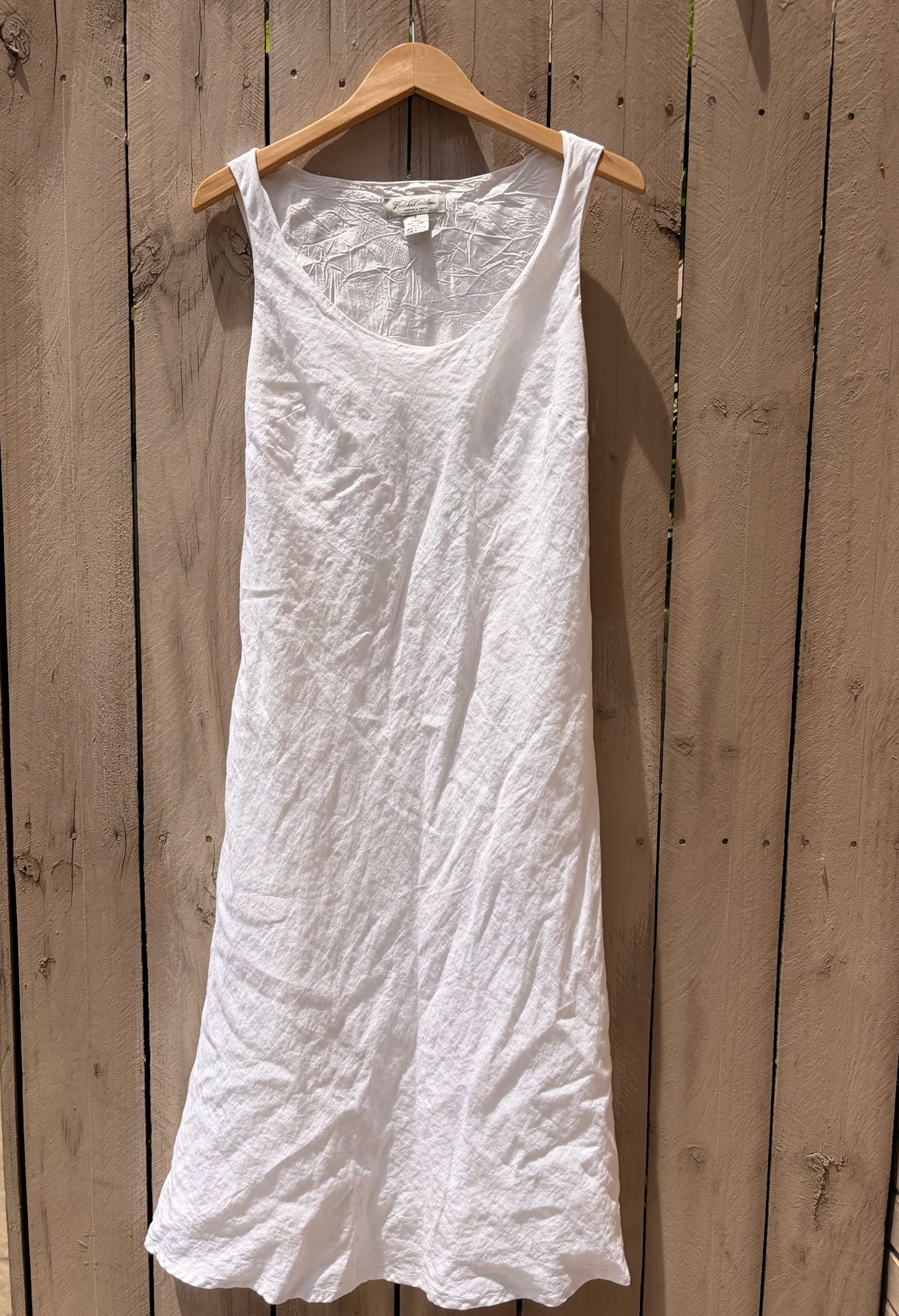 Reworked Brooks Brothers Irish Linen Dress
