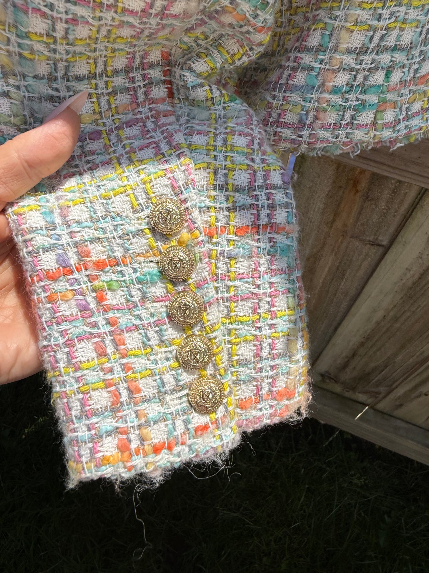 Generation Love Pastel Bouclé Jacket