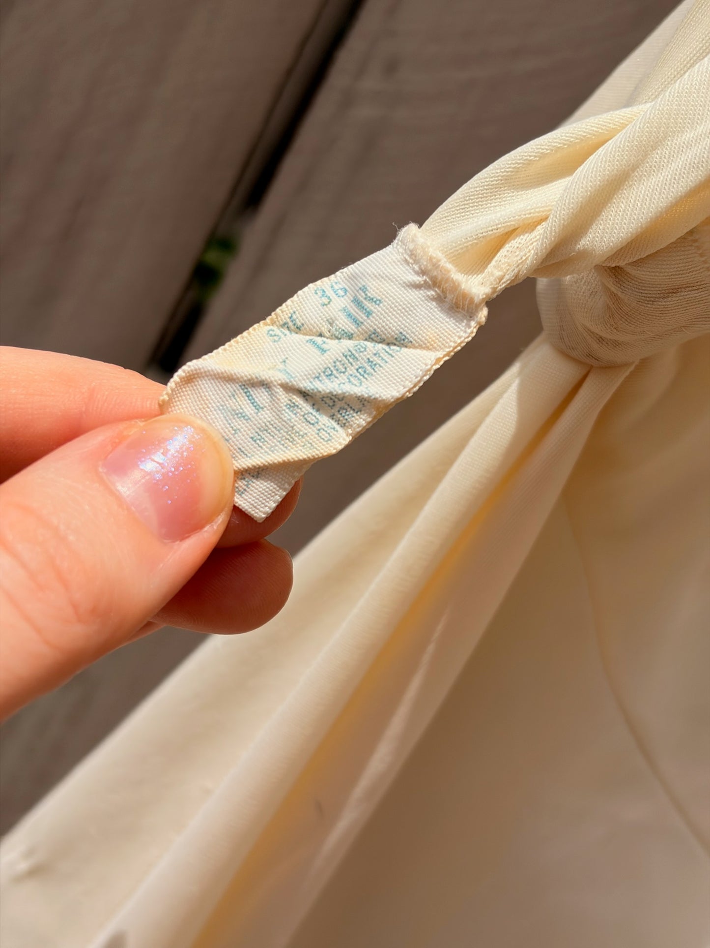 Vintage Vanity Fair Lace Slip Dress