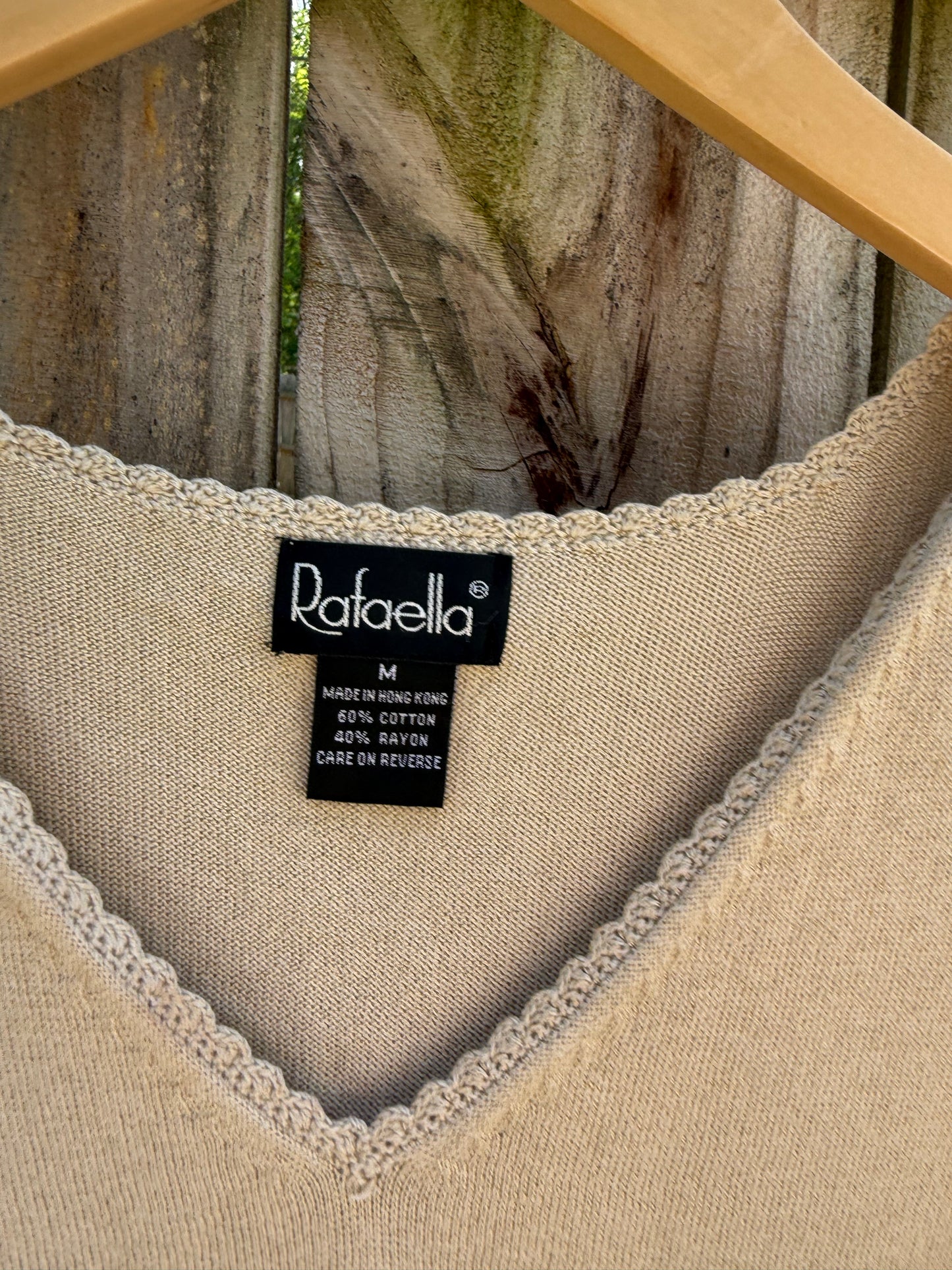 Vintage Rafaella Knit Shell Tank