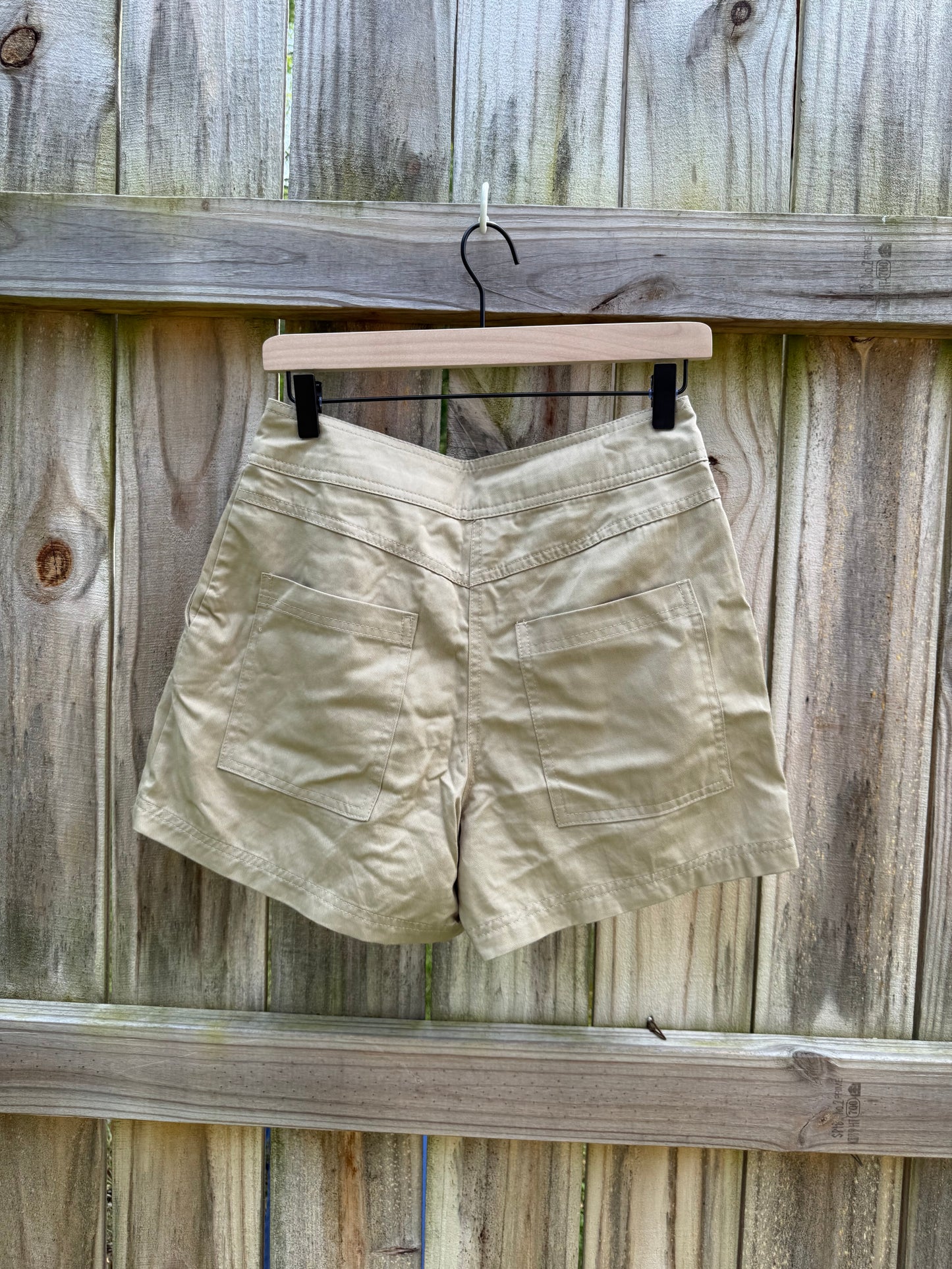 Zara Khaki Sailor Shorts Small