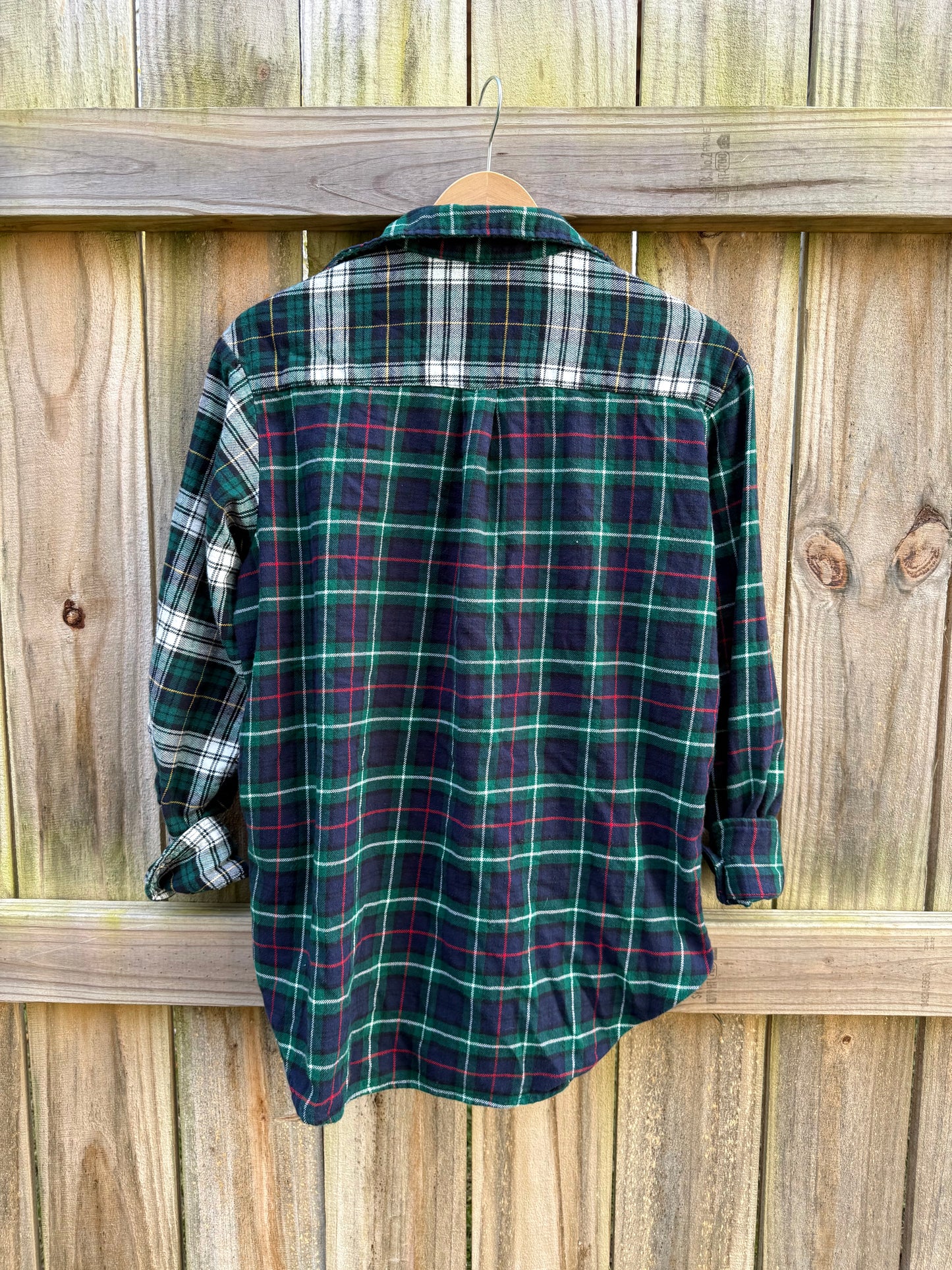 GAP Patchwork Flannel Cozy Vintage Shirt