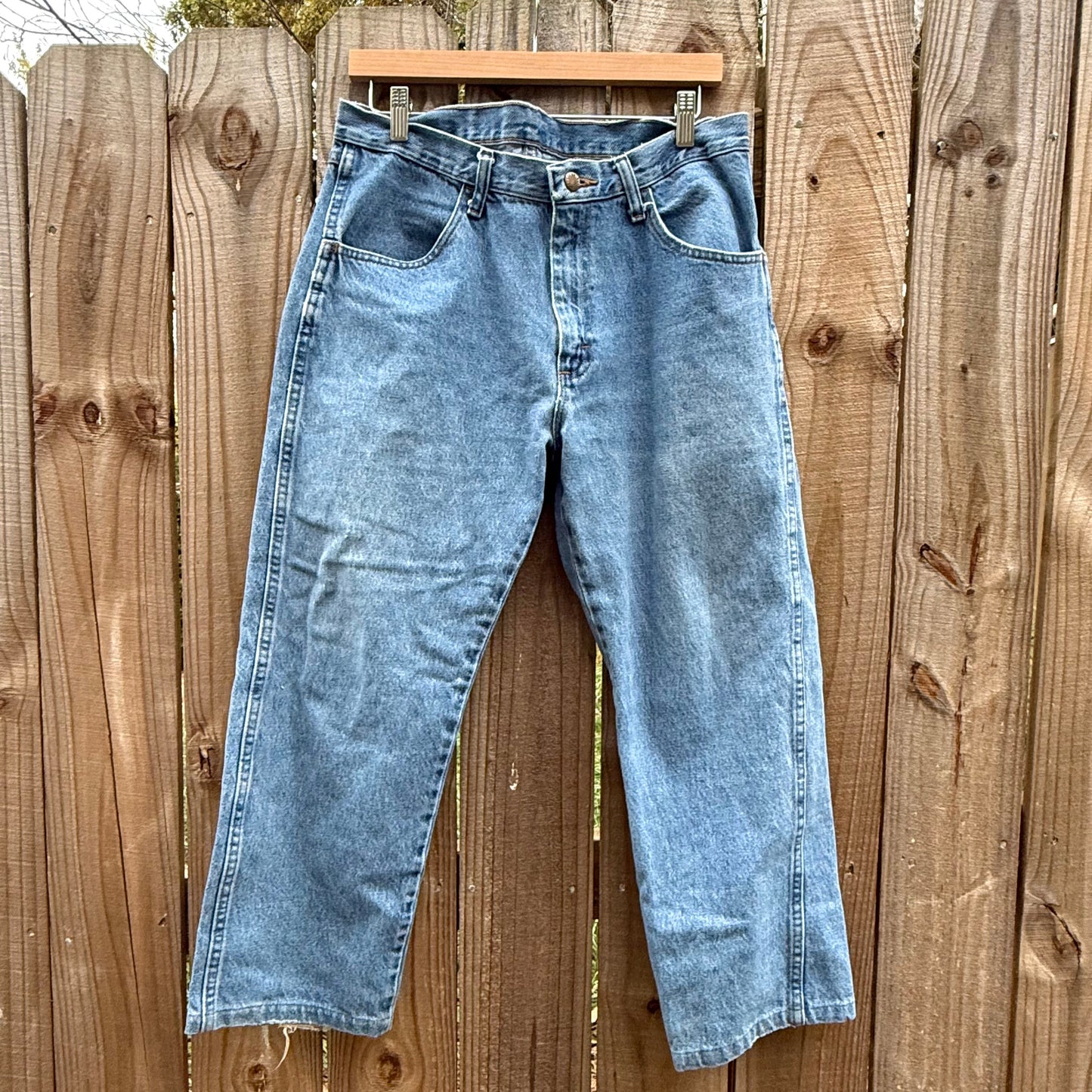 Vintage 90s Wrangler Straight Leg Jeans size 8/29