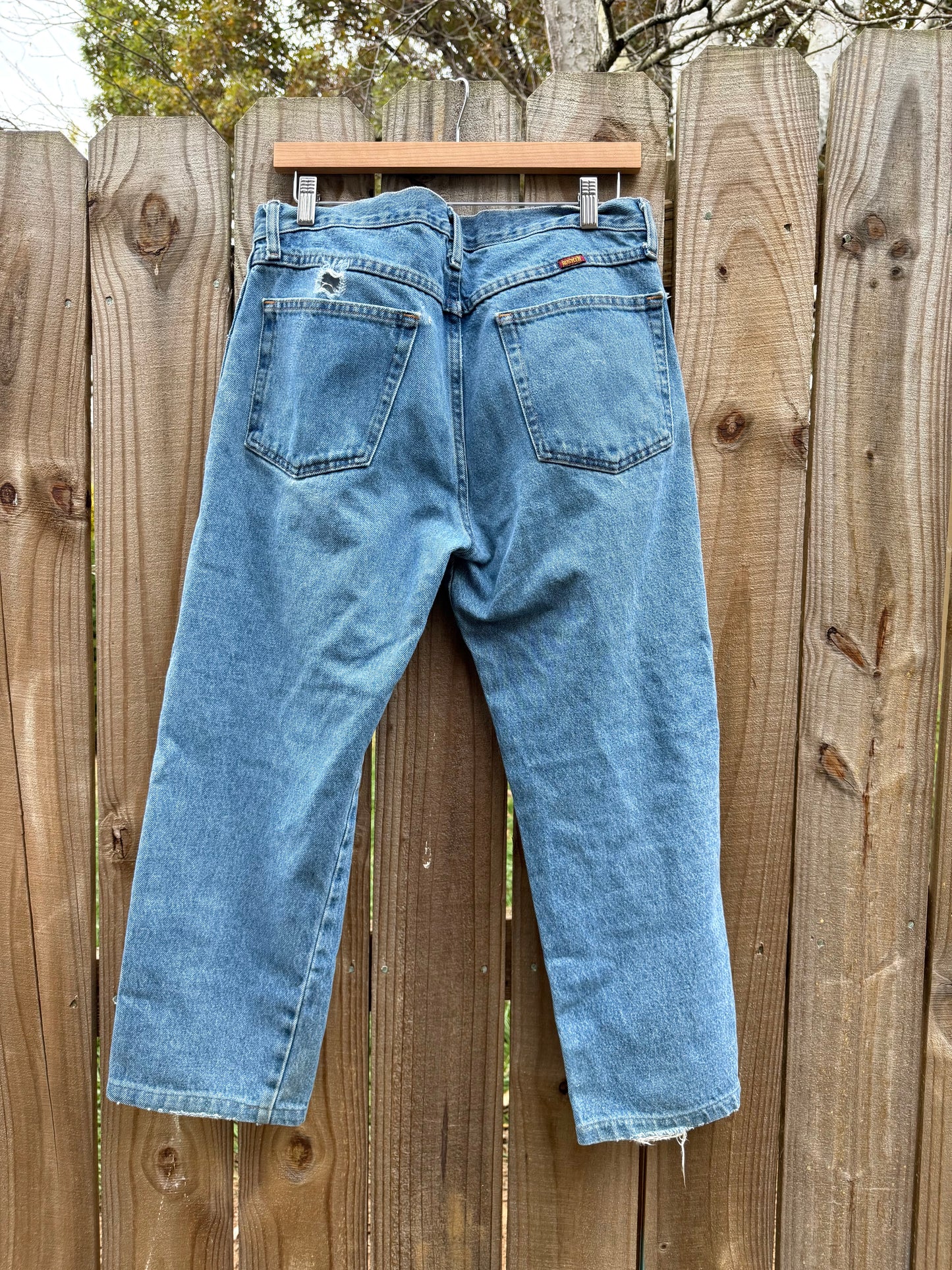 Vintage 90s Wrangler Straight Leg Jeans size 8/29