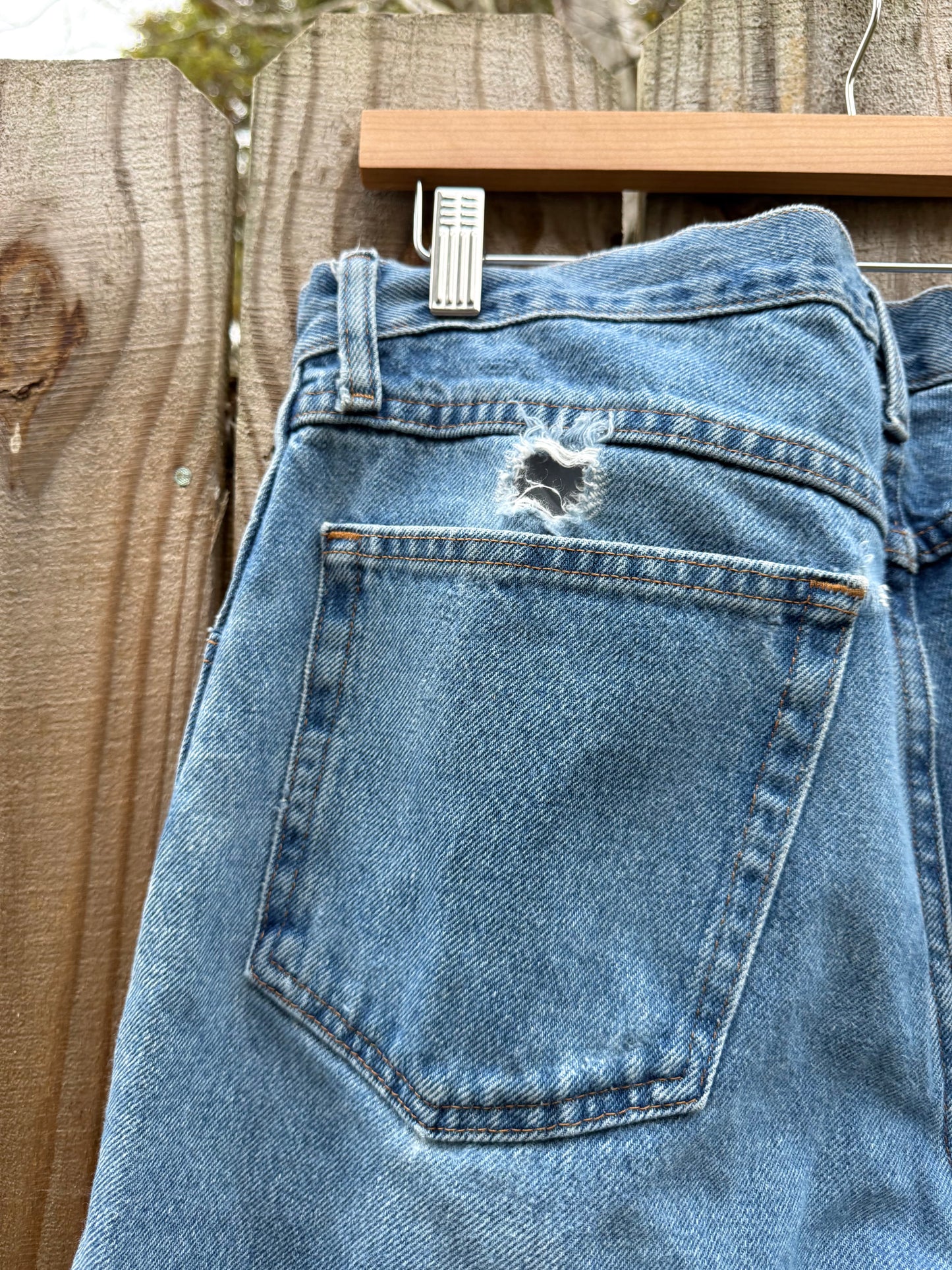 Vintage 90s Wrangler Straight Leg Jeans size 8/29