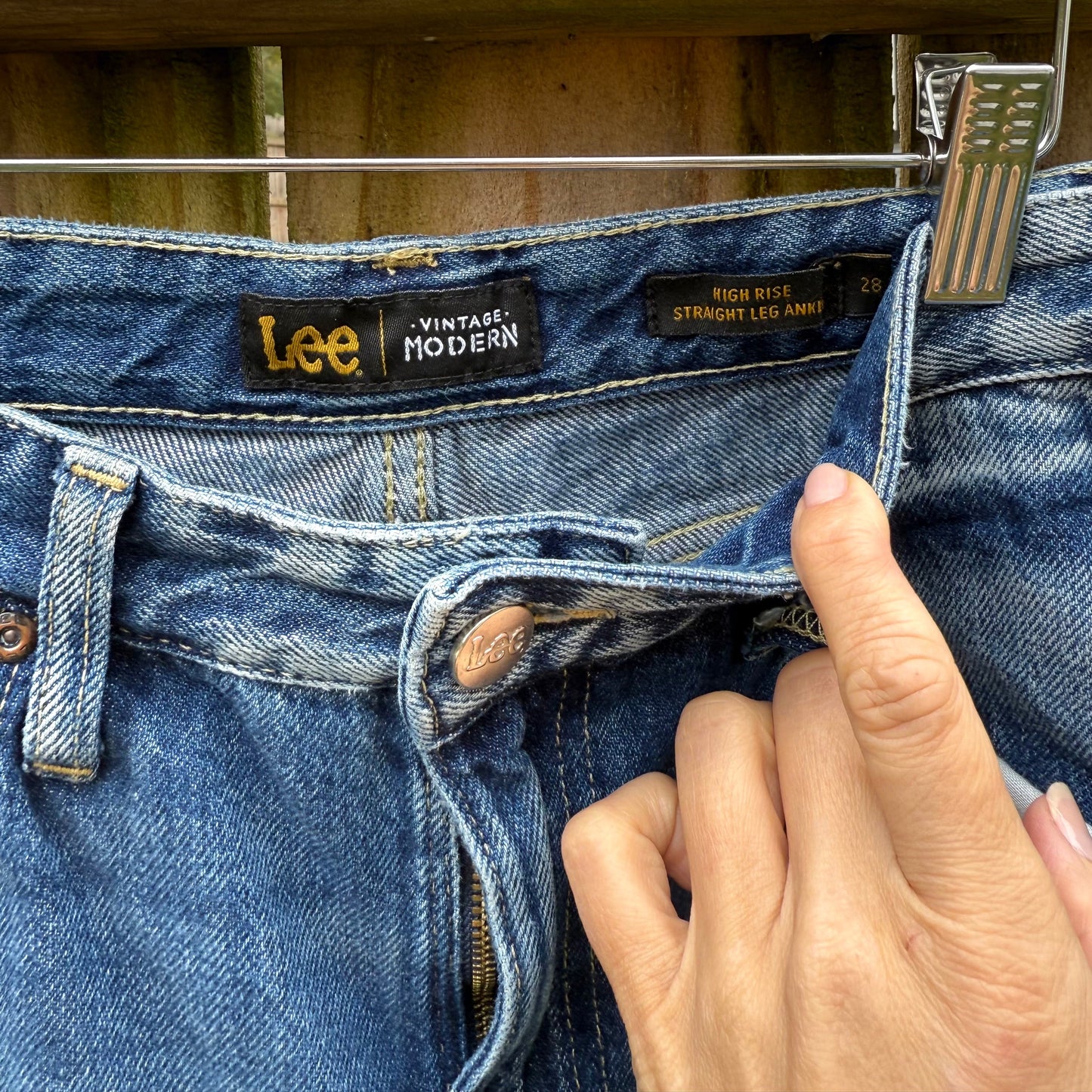 Lee Vintage Modern Patchwork Jeans