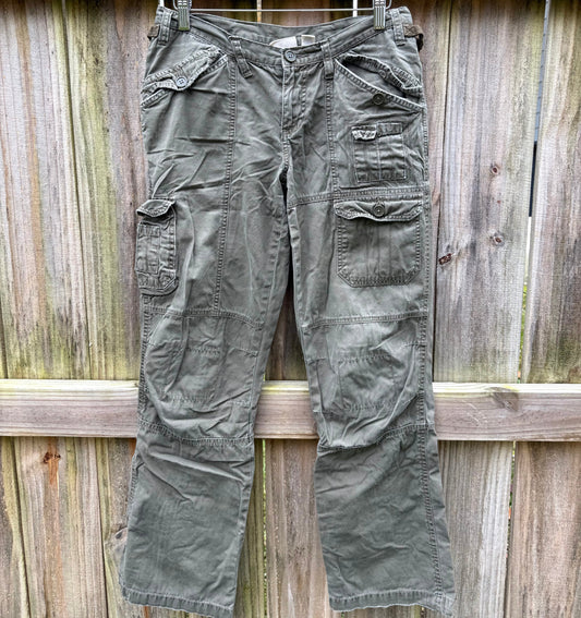 Y2K Cargo Pants Olive Army Green 27 / 4