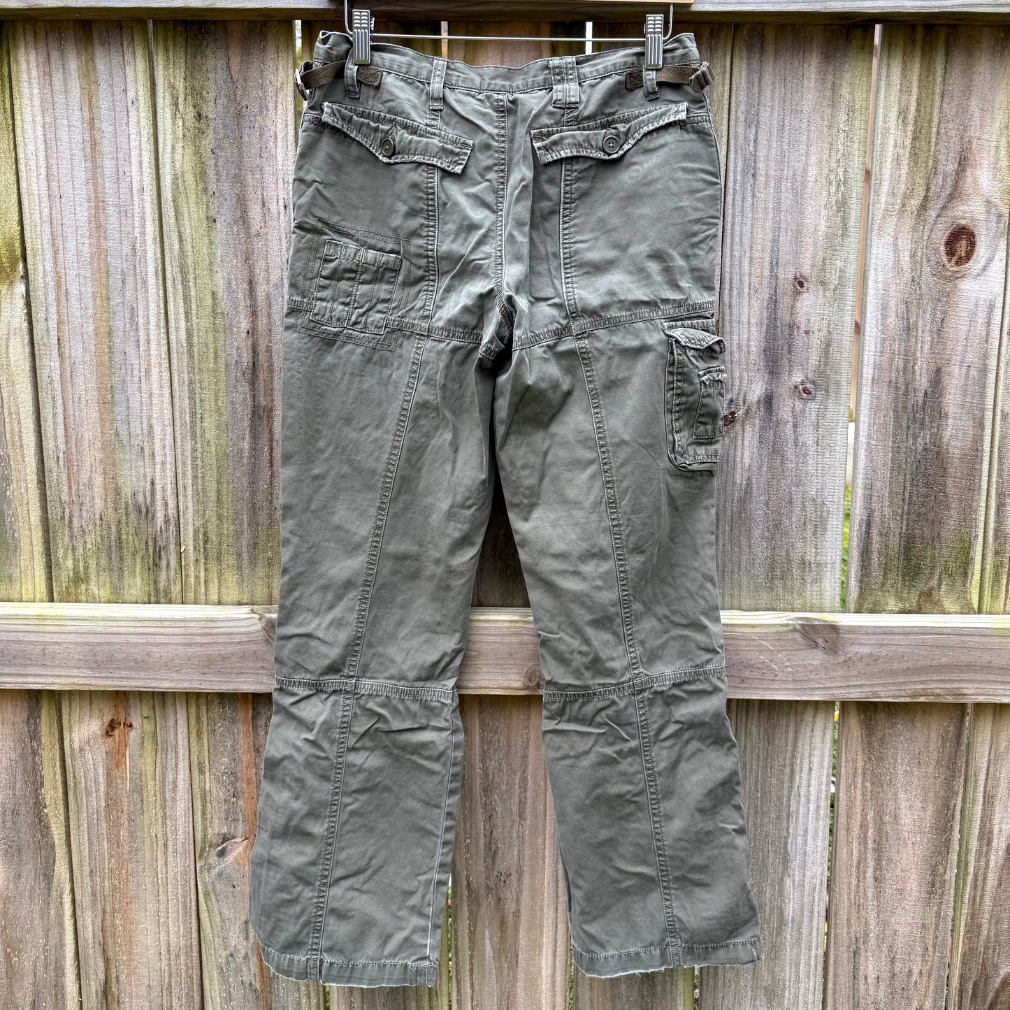 Y2K Cargo Pants Olive Army Green 27 / 4