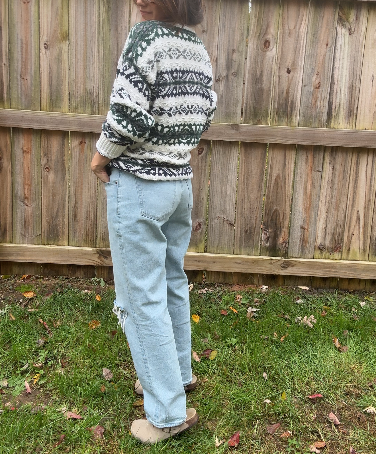 Abercrombie “The Baggy” Low Rise Distressed Jeans Slouchy