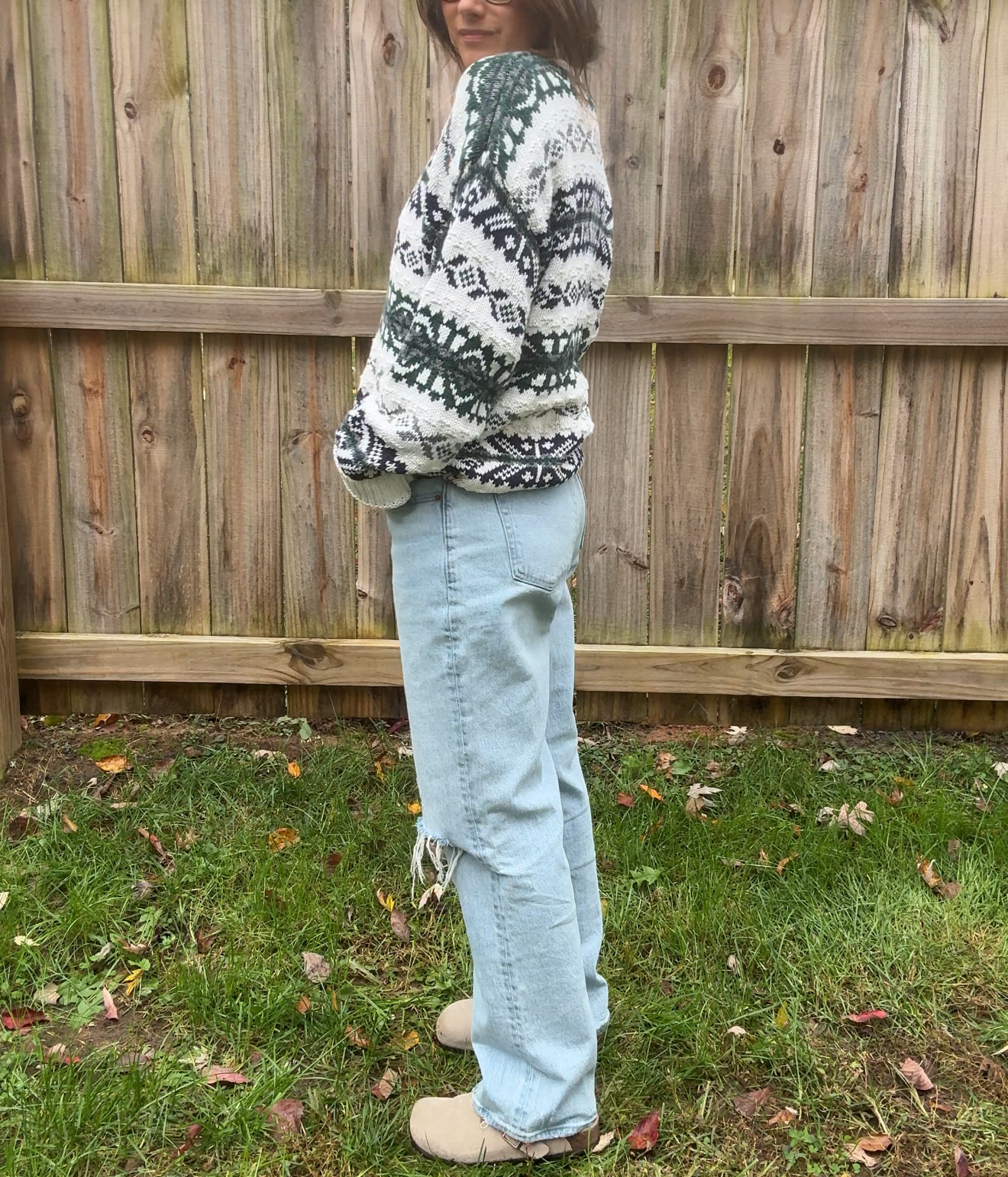 Abercrombie “The Baggy” Low Rise Distressed Jeans Slouchy