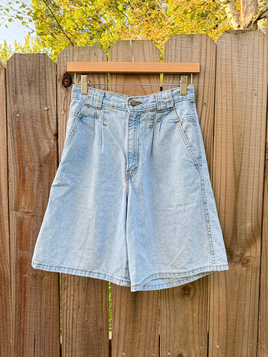 SUNSET BLUES VINTAGE DENIM SHORTS