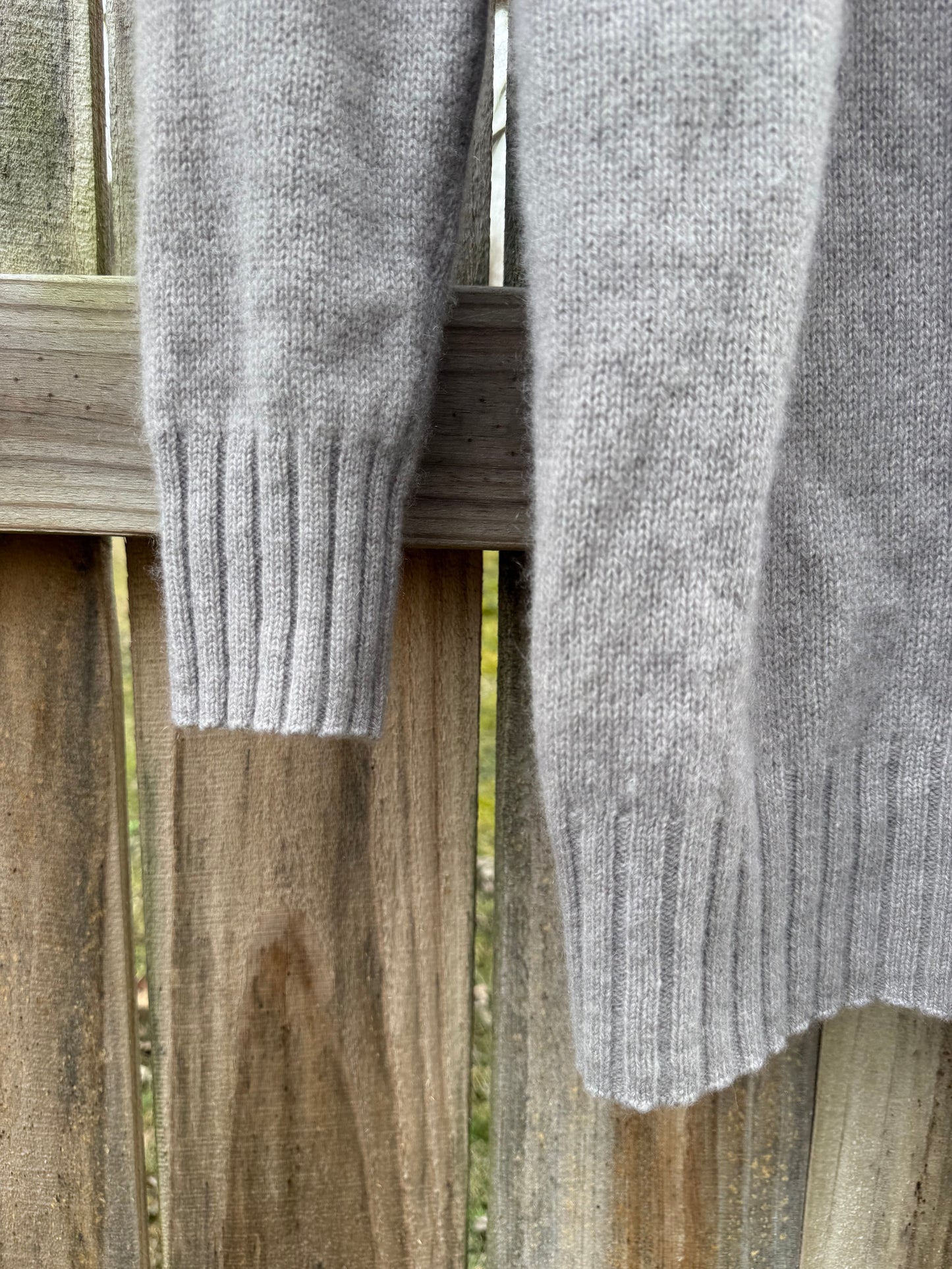 Saks Fifth Avenue 100% Cashmere Ribbed Turtleneck Sweater