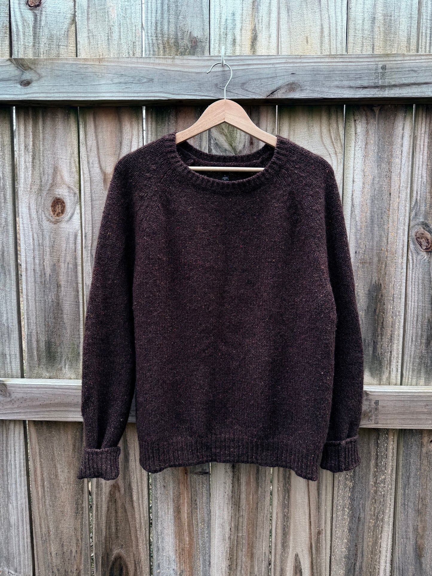 Vintage Banana Republic Donegal Wool Crewneck Sweater