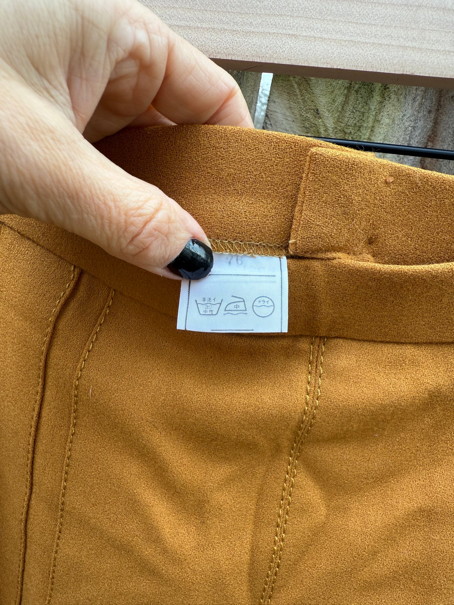 Mustard Pleated Midi Skirt | Tailored Front Pleat, Soft A-Line Shape