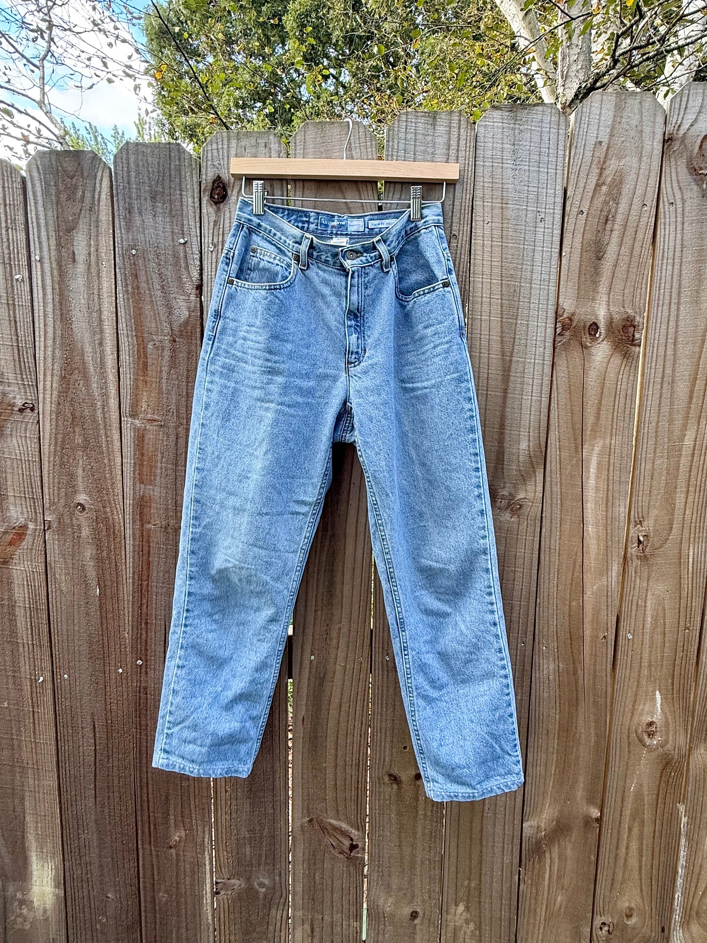 Vintage 90s Straight Leg Denim in Light Wash