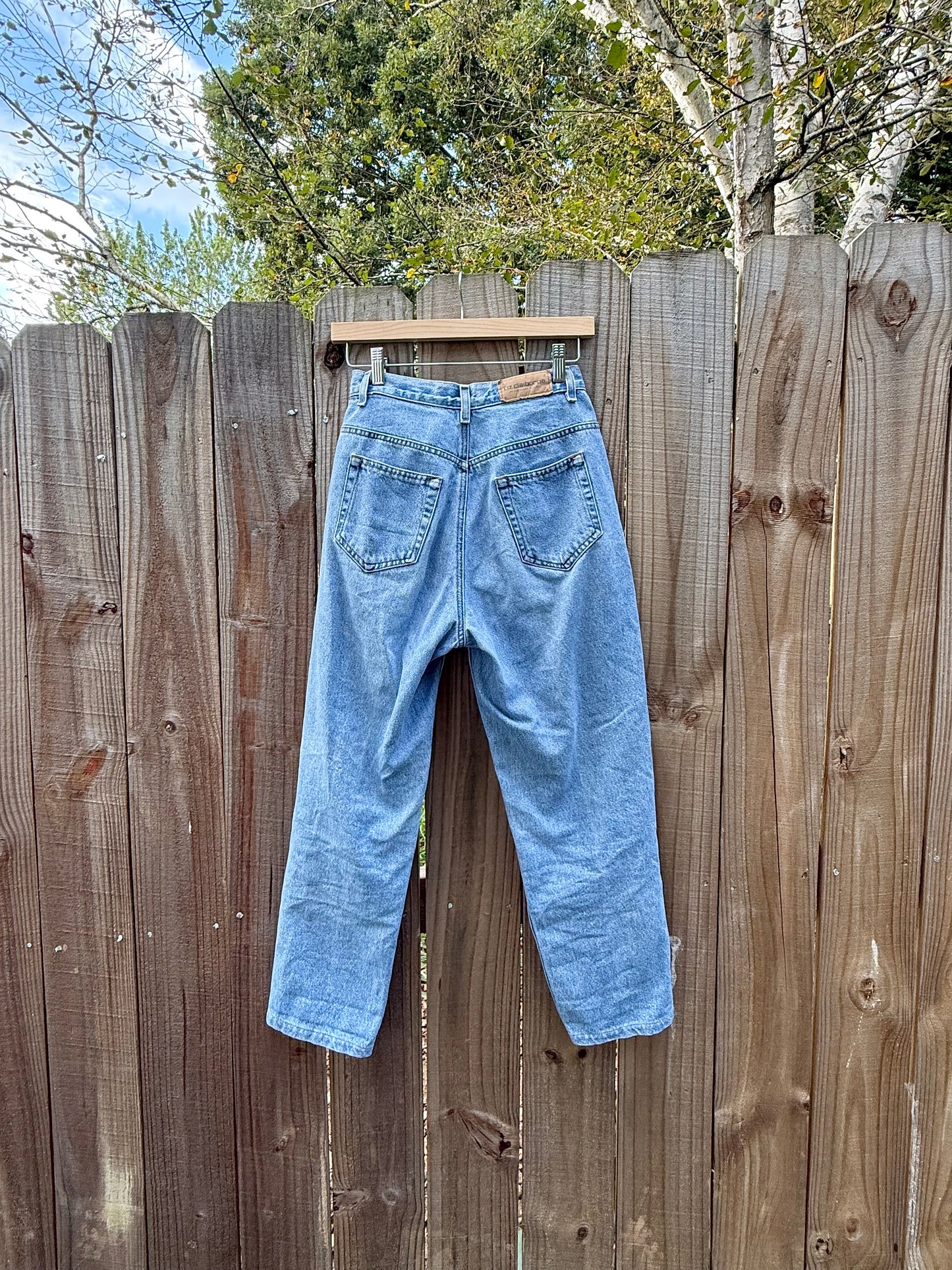 Vintage 90s Straight Leg Denim in Light Wash