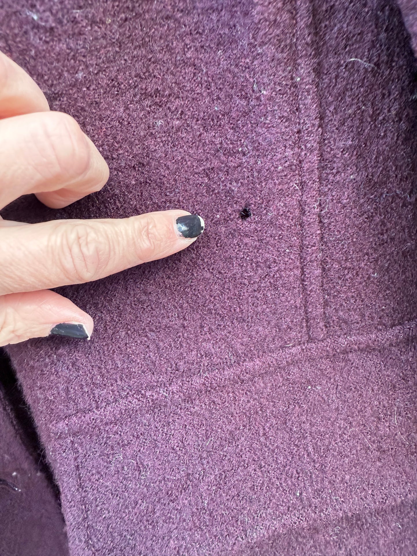 Vintage L.L. Bean Italian Wool Coat Jacket (Bellandi Fabric)