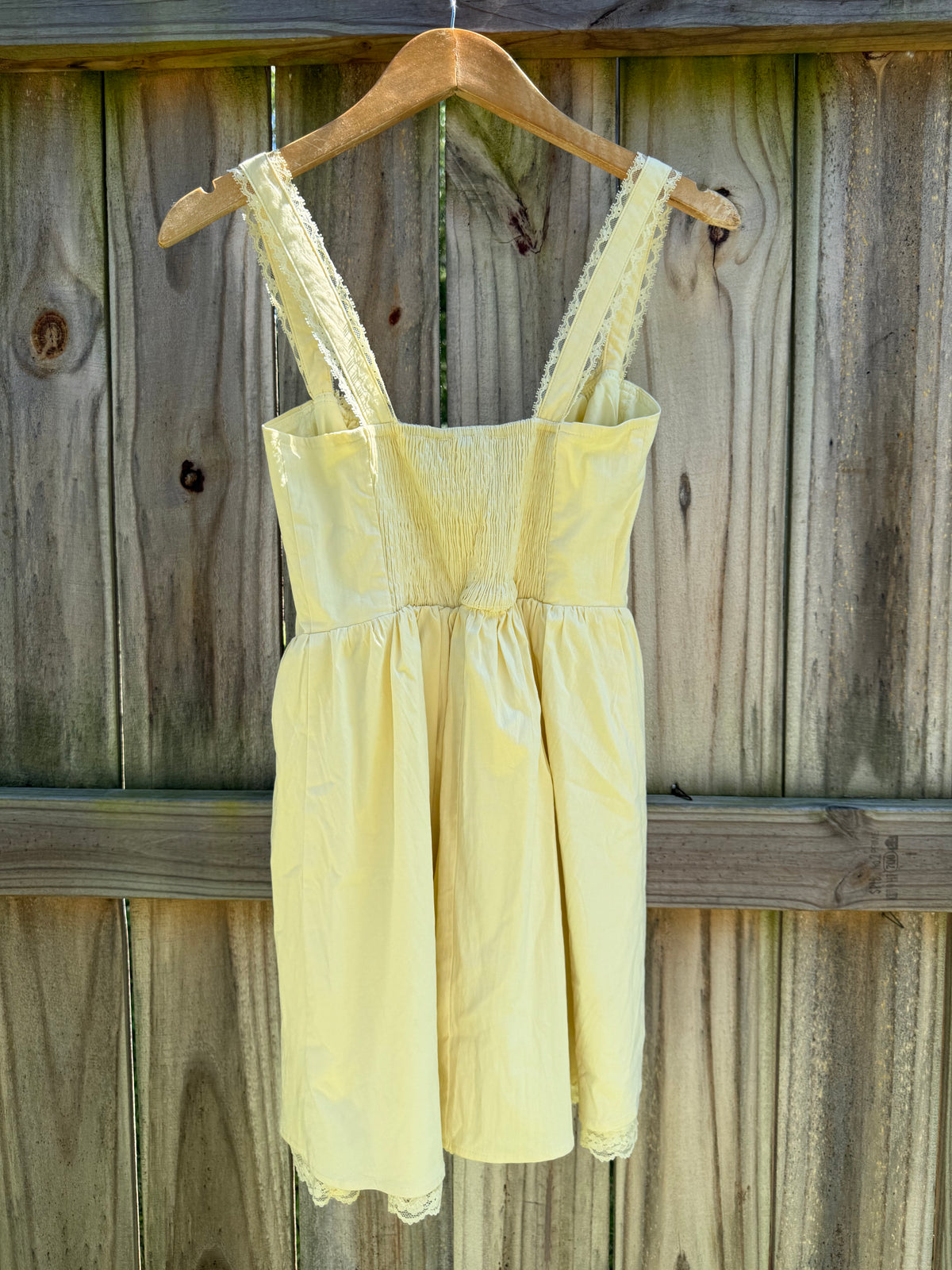 More To Come Butter Yellow Corset Mini Dress