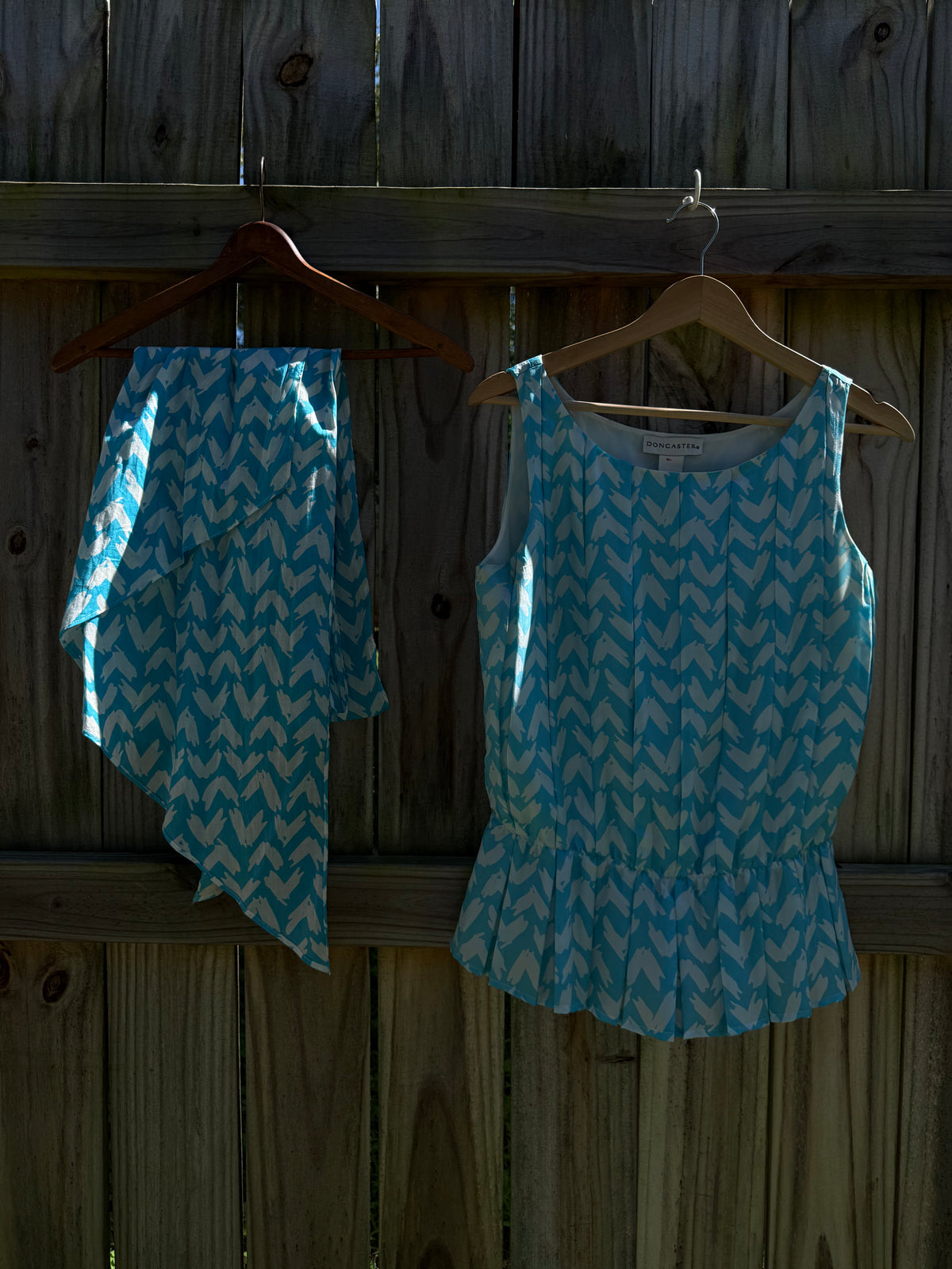 Doncaster 100% Silk Scarf Blouse — $52