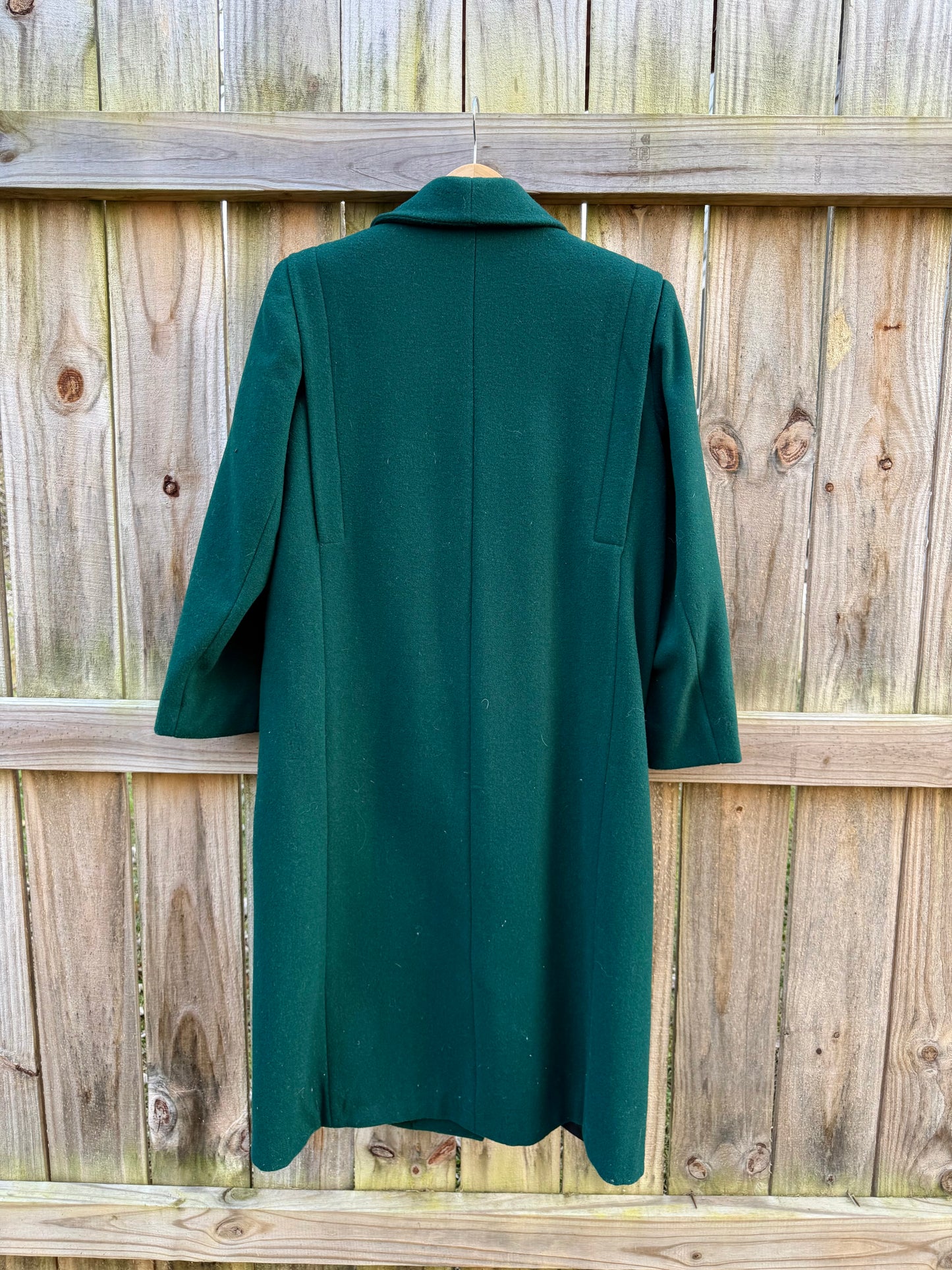 Vintage Emerald Green Wool Coat – Donnybrook (Made in Ukraine)