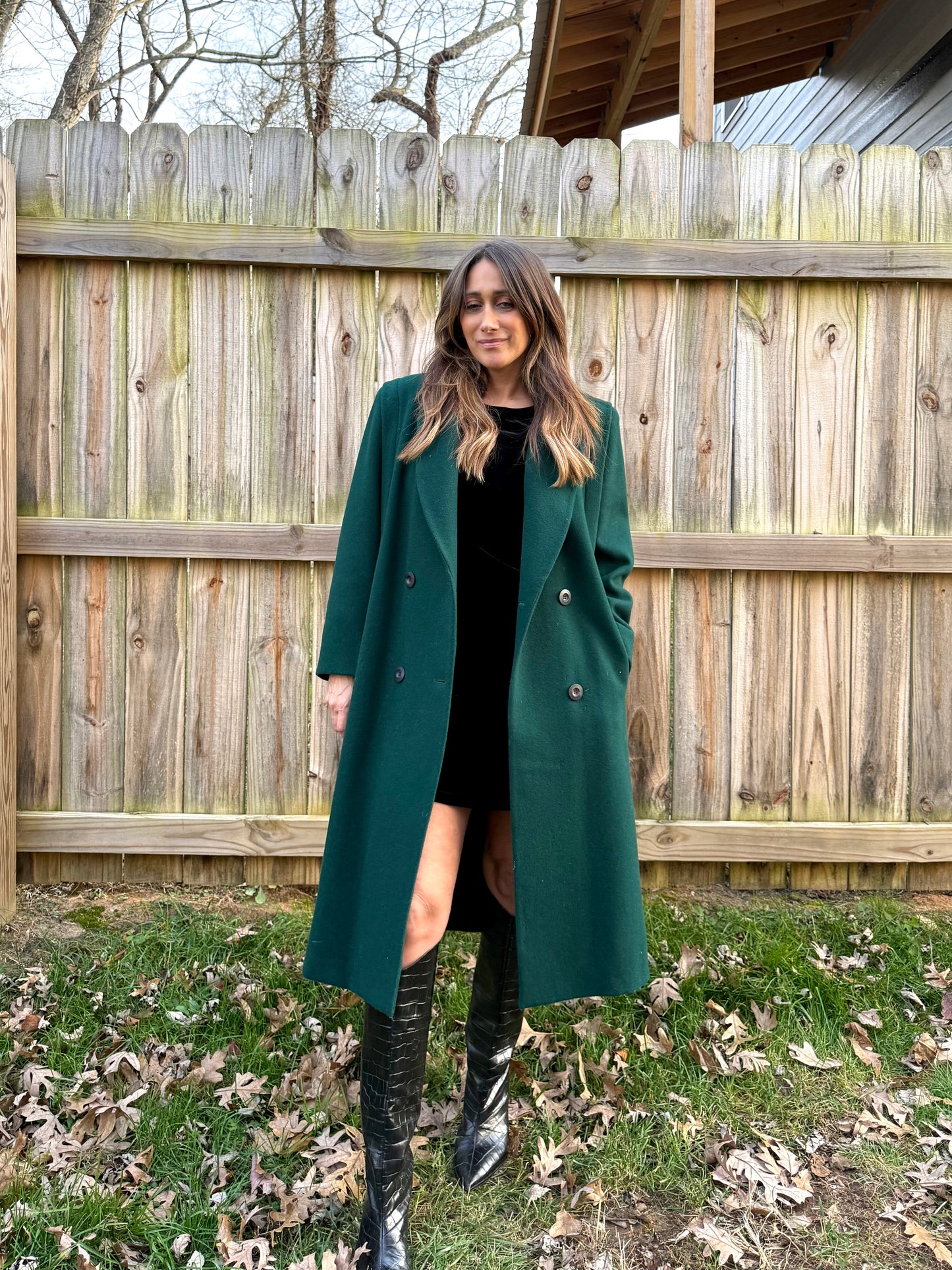 Vintage Emerald Green Wool Coat – Donnybrook (Made in Ukraine)