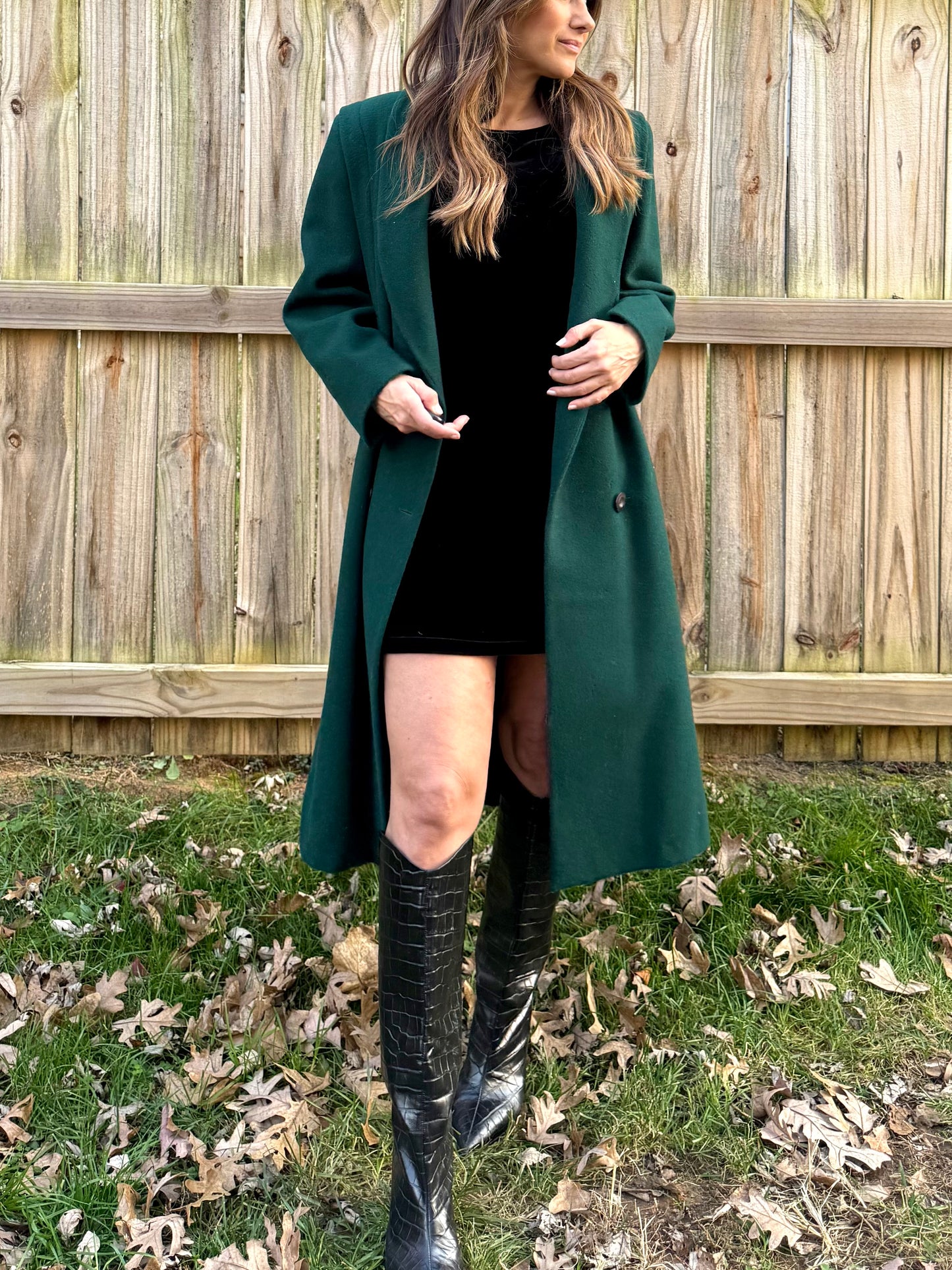Vintage Emerald Green Wool Coat – Donnybrook (Made in Ukraine)