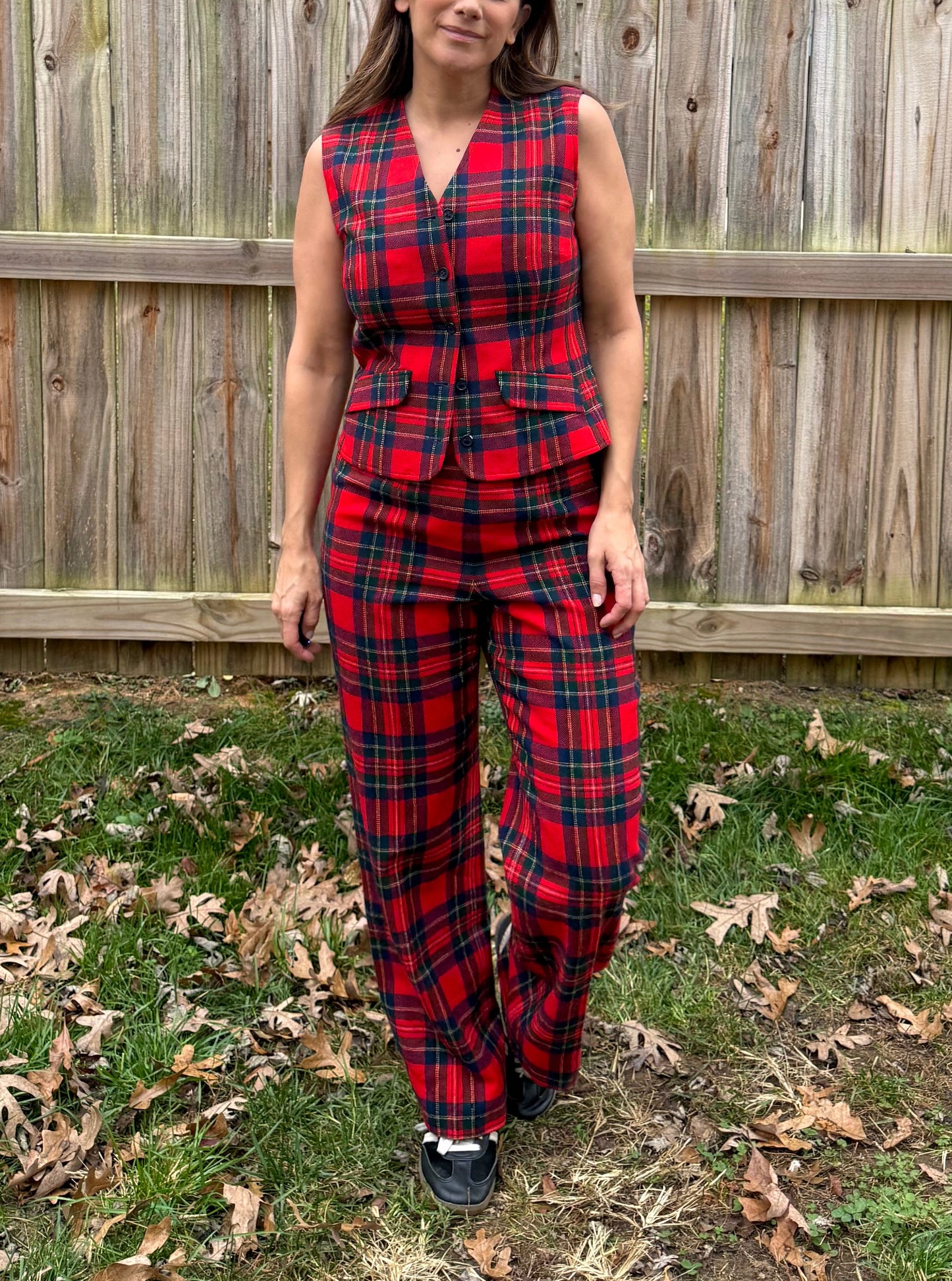 Vintage Pendleton Tartan Wool Vest