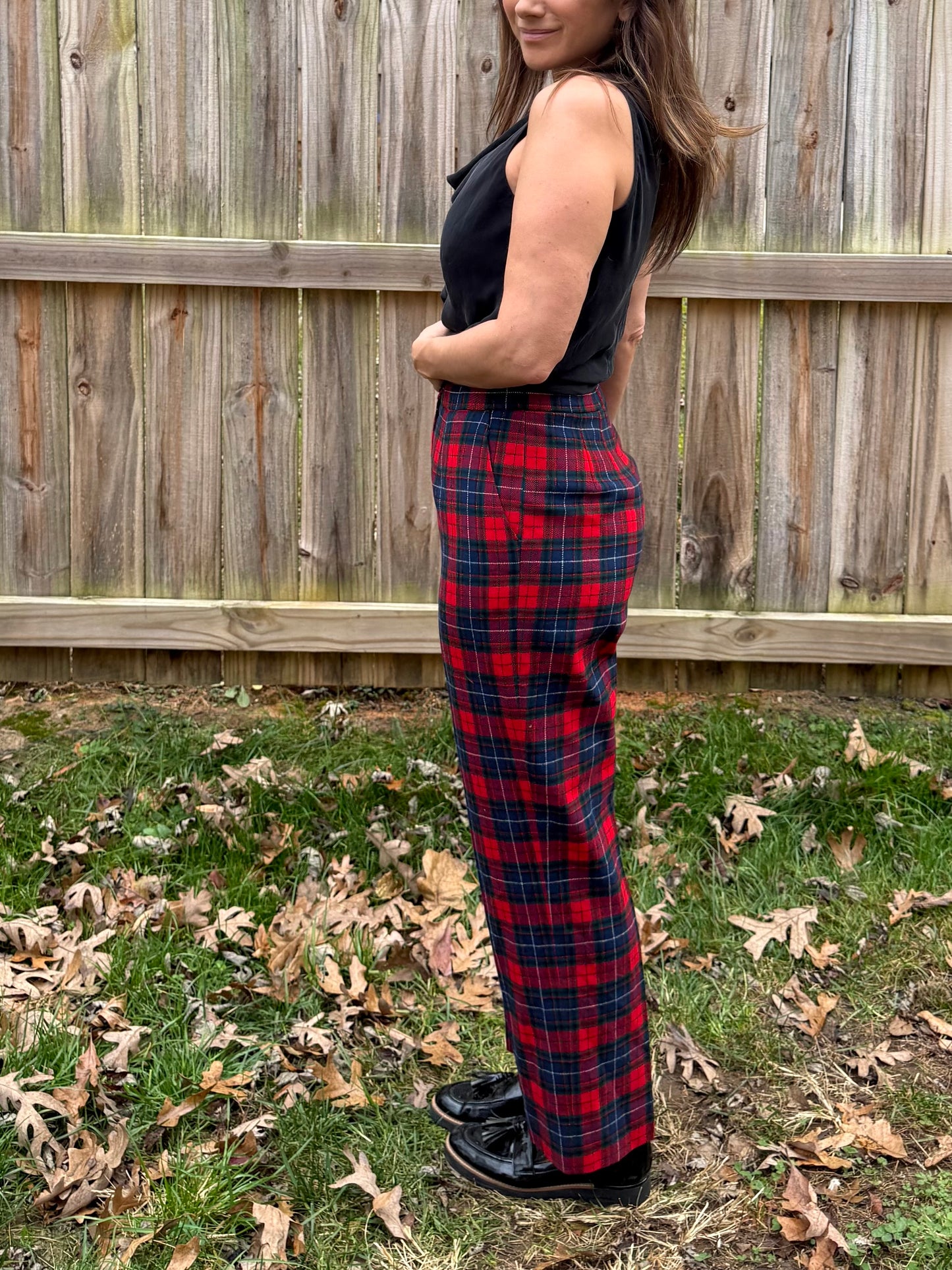 Pendleton Wool Tartan Pants (Authentic Manson Tartan)