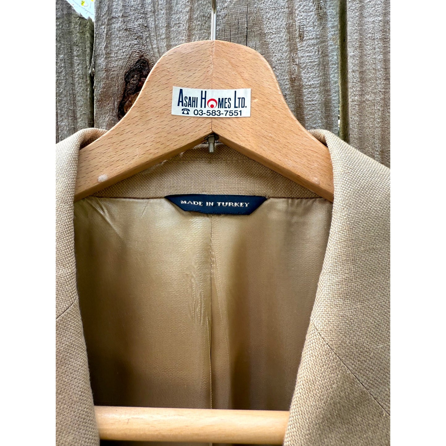 Slouchy Linen Borrowed Menswear Blazer