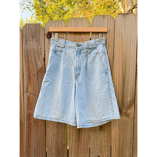 SUNSET BLUES VINTAGE DENIM SHORTS