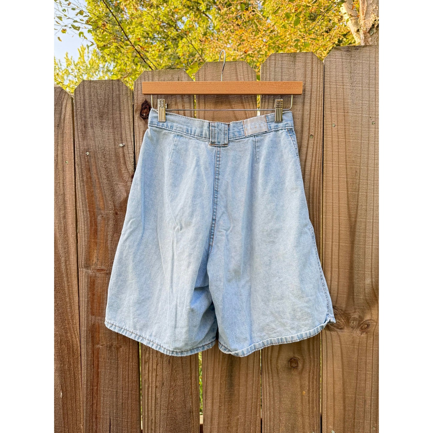 SUNSET BLUES VINTAGE DENIM SHORTS