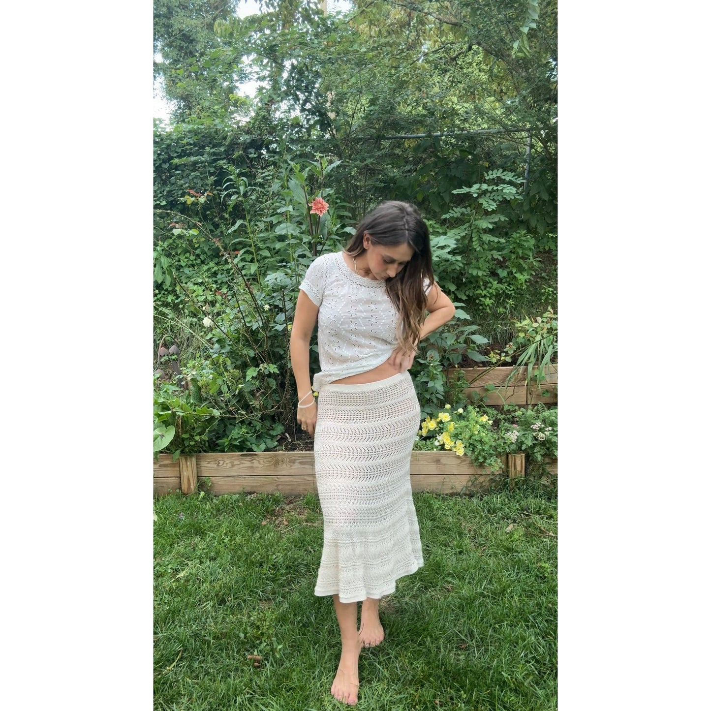 Embroidered Eyelet Lace Top – Joie