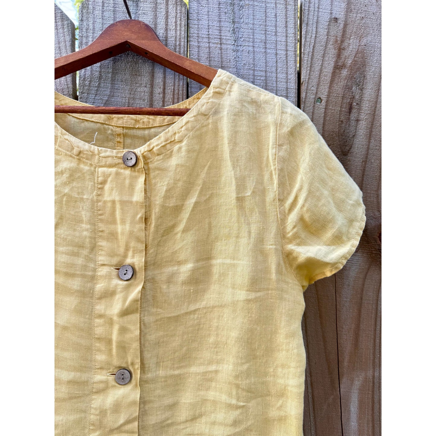 Golden Hour Linen Top