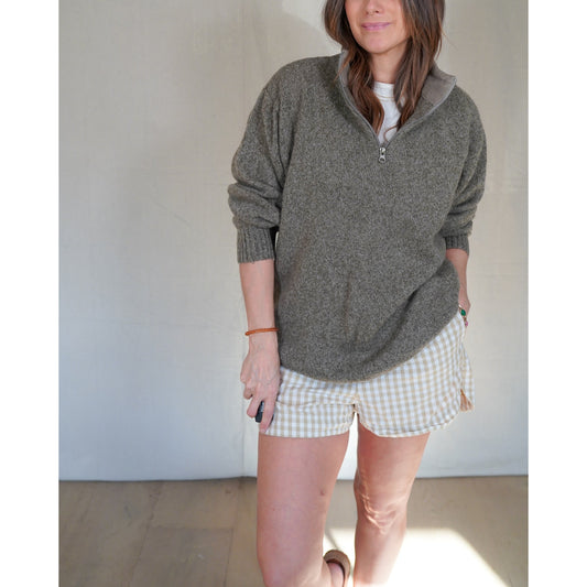 Woolrich Wool Blend Quarter Zip Sweater