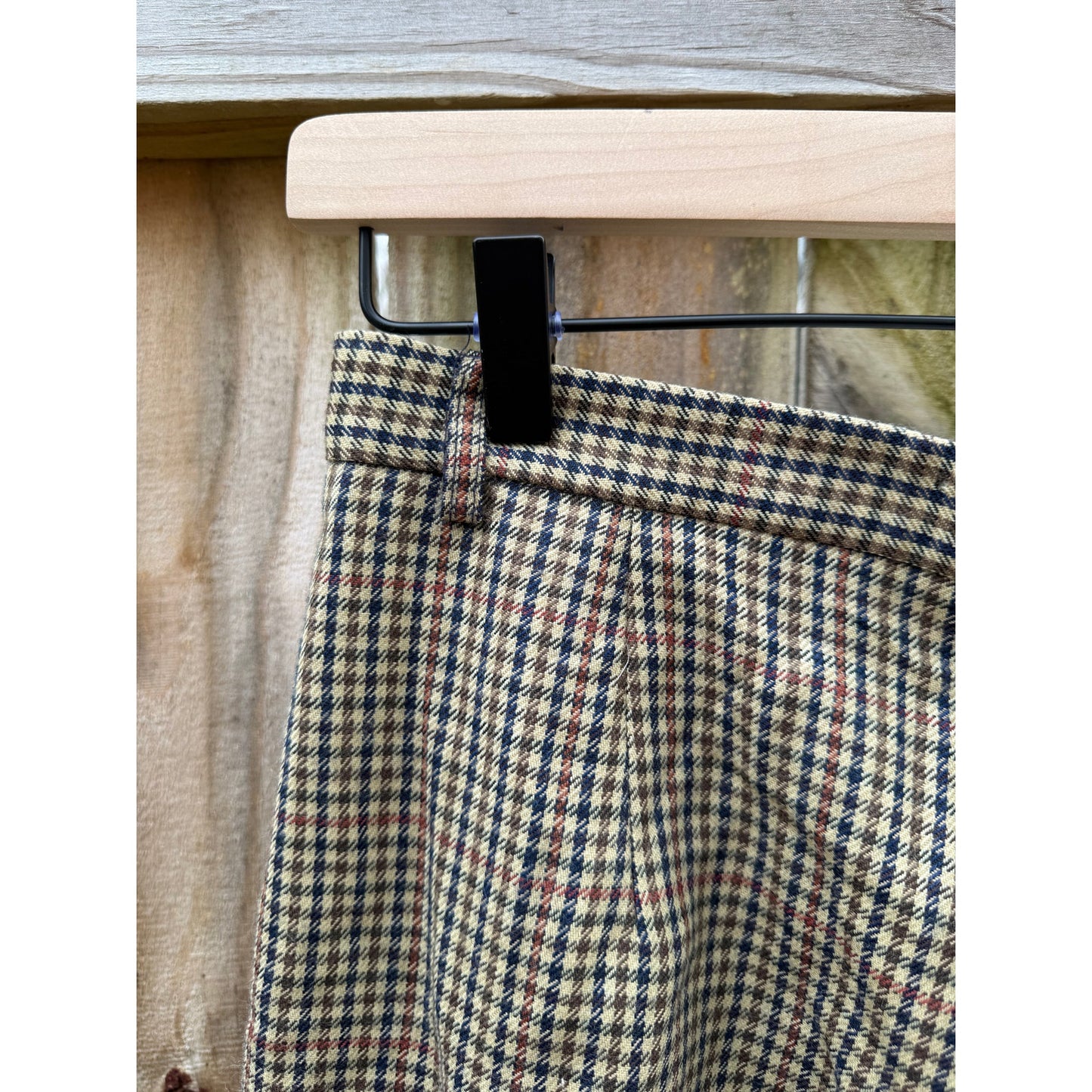 Vintage Rafaella Wool Check Trousers