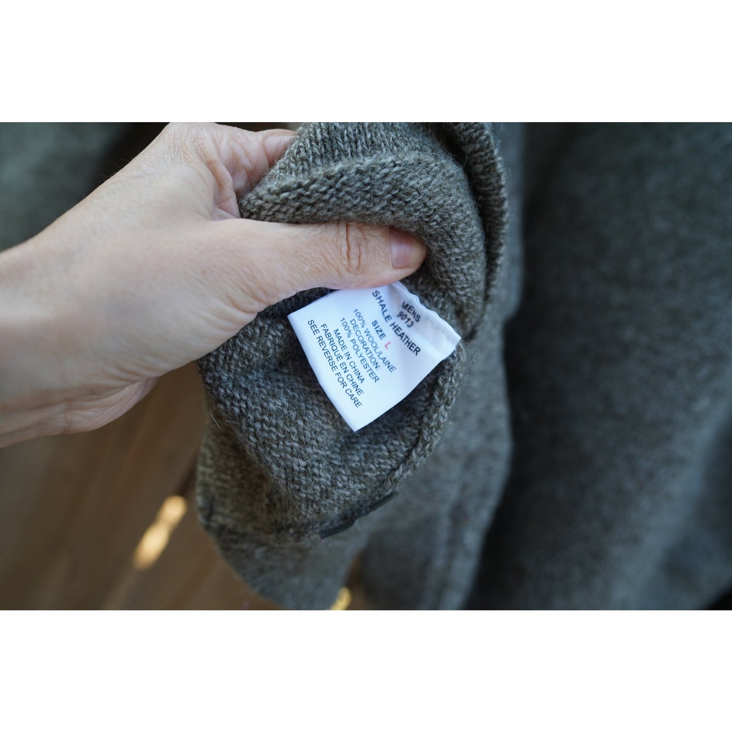 Woolrich Wool Blend Quarter Zip Sweater