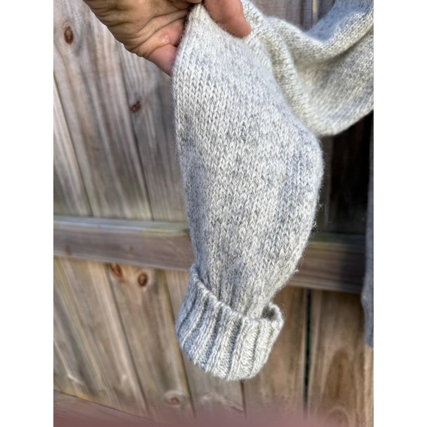 Vintage Woolrich Wool Sweater – Heathered Oatmeal Crewneck