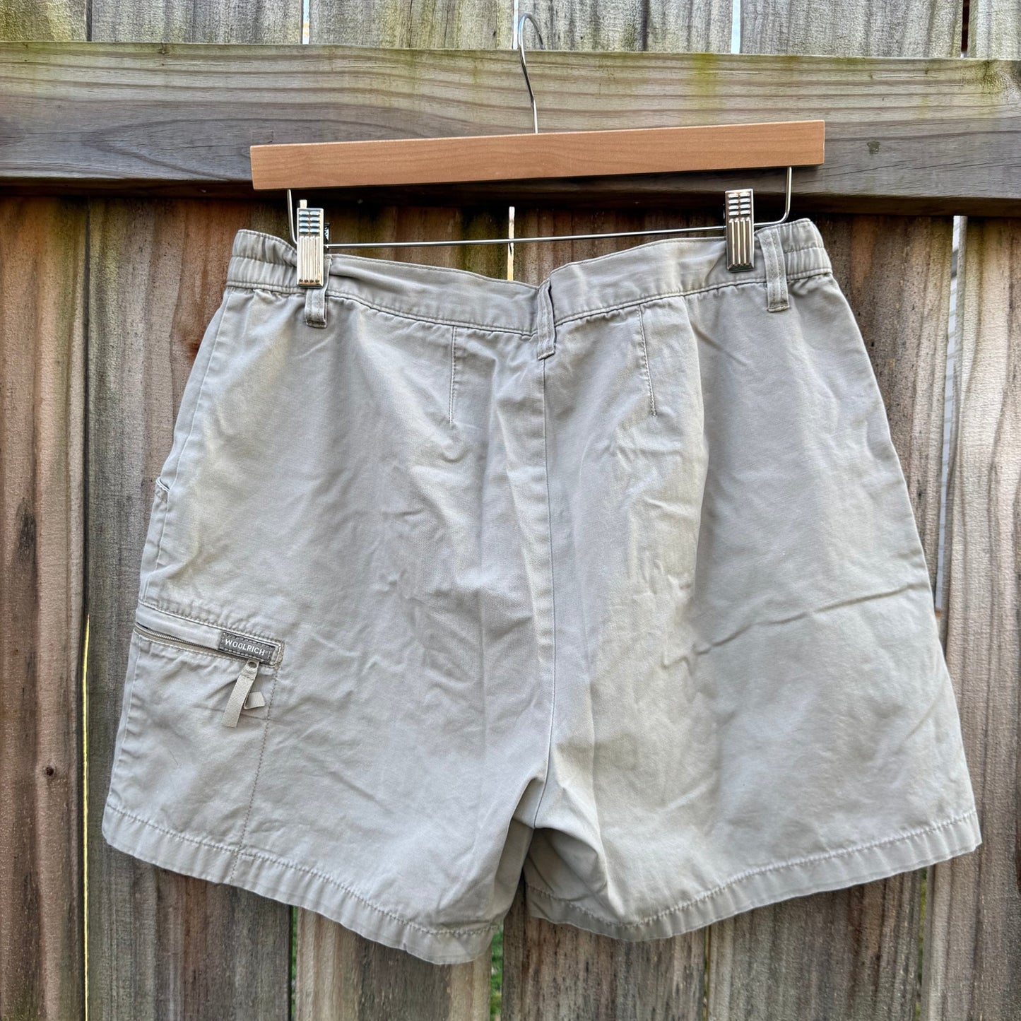 Woolrich Khaki Utility Shorts