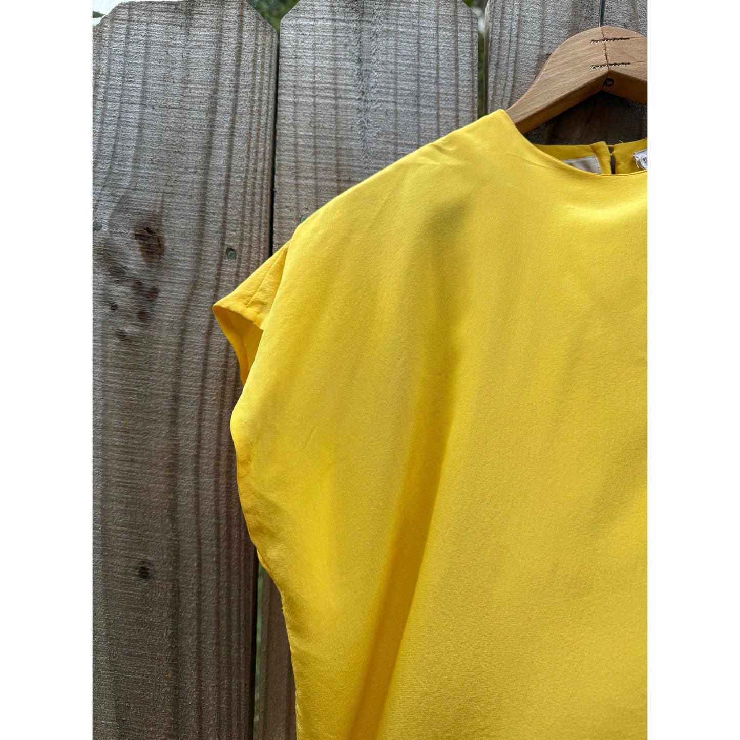 Late 80s / Early 90s Liz Claiborne Silk Top – Golden Hour Vintage