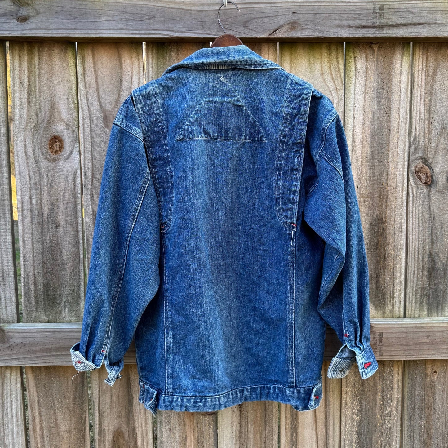 Vintage R.A.W. Denim Chore Jacket / Workwear Utility Coat