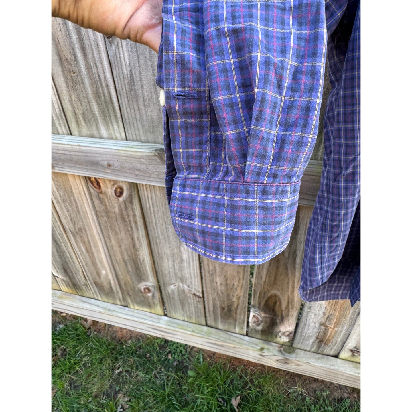 Ralph Lauren Cotton Plaid Button Down