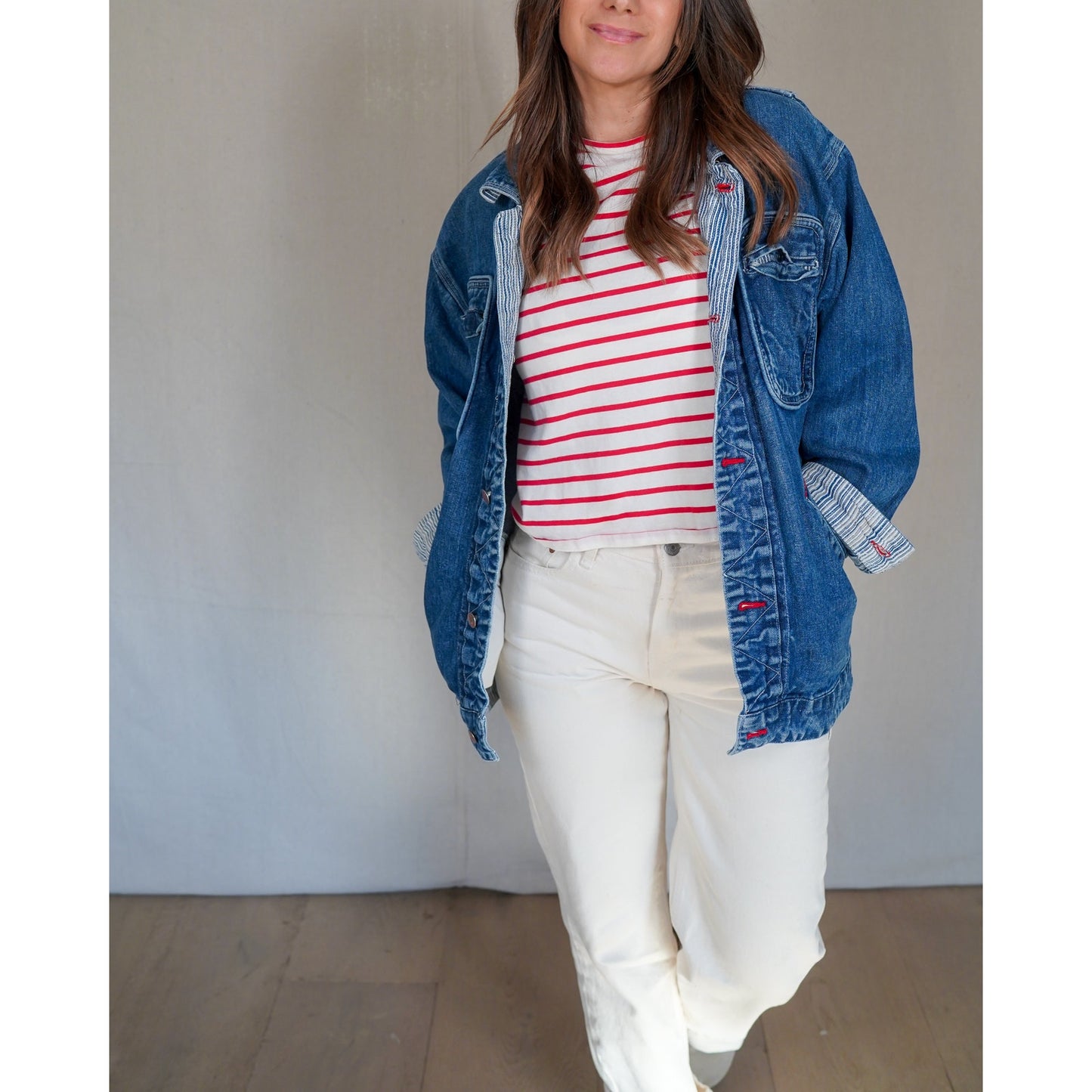 Vintage R.A.W. Denim Chore Jacket / Workwear Utility Coat
