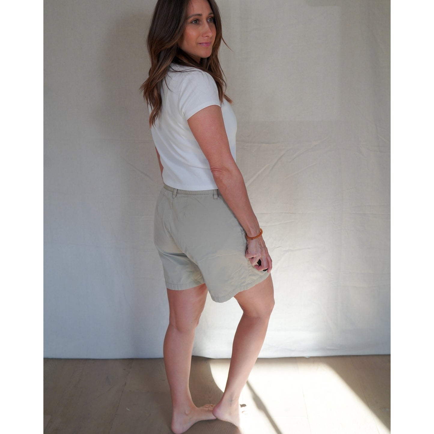 Woolrich Khaki Utility Shorts