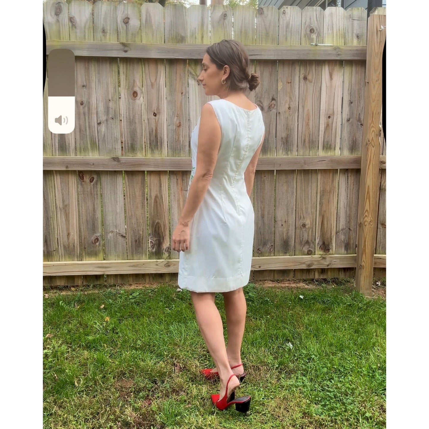 Reworked Vintage Cherry Embroidered Dress — Romantic Italian Summer